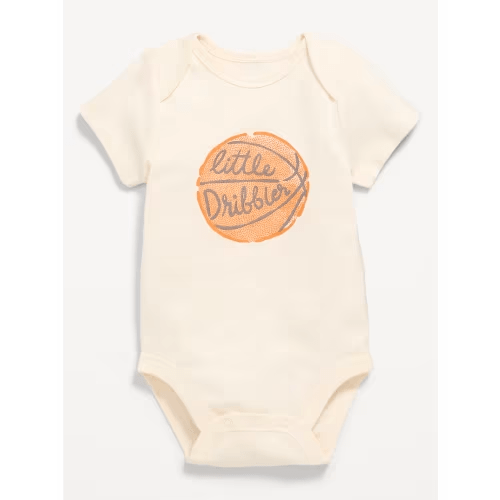 Short-Sleeve Graphic Bodysuit for Baby