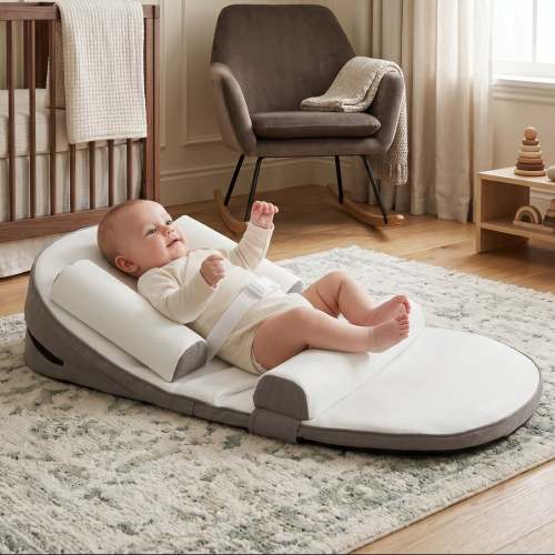 Little Manta Anti-Roll Baby Lounger