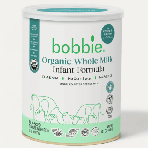 Organic Whole Milk Baby Formula