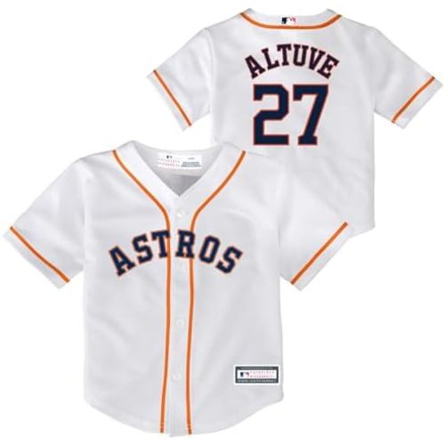 Outerstuff Jose Altuve Houston Astros MLB Infants 12-24 Months White Home Player Jersey
