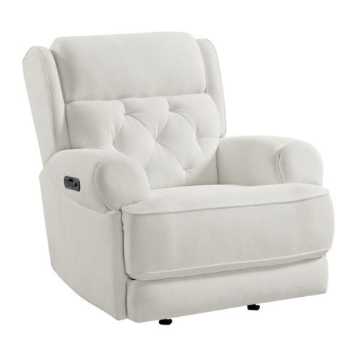 Westwood Design Abby Triple Power Glider in Snow AB-GL-000070-SNO-THM