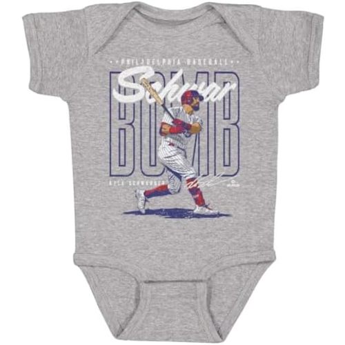500 LEVEL Kyle Schwarber Baby Clothes - Kyle Schwarber Philadelphia Schwarbomb
