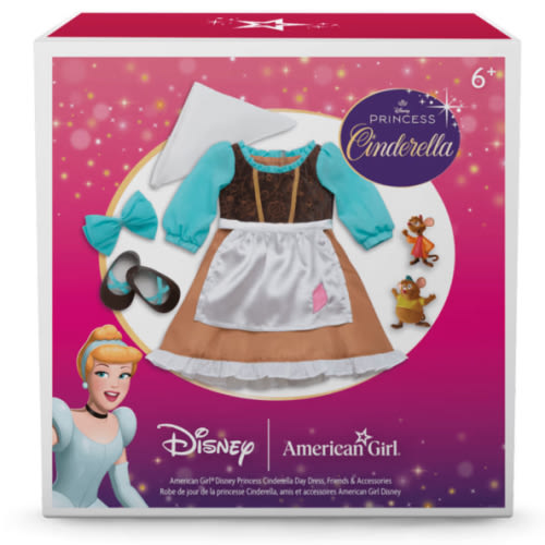 American Girl® Disney Princess Cinderella Day Dress, Friends & Accessories for 18-inch Dolls