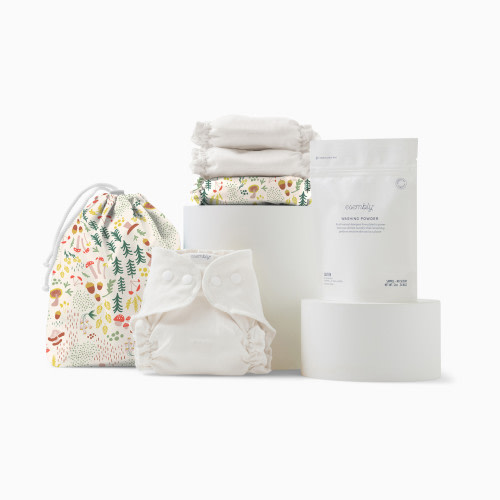 Esembly Cloth Diapering Try-It Kit - Fantastic Fungi, Size 1 (7-17 Lbs)