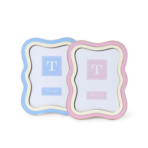 Waves Photo Frame Pink – The Gingham Goose Boutique