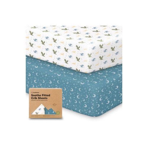 Soothe Fitted Crib Sheet