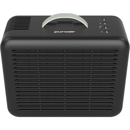 PuroAir Air Purifier 100i Smart HEPA Air Purifiers for Home Pets - Portable Small Air Purifier Filters up to 550 Ft² of Pollutants, Smoke, Pollen, Dust - Room Air Purifiers for Bedroom, Baby, Office