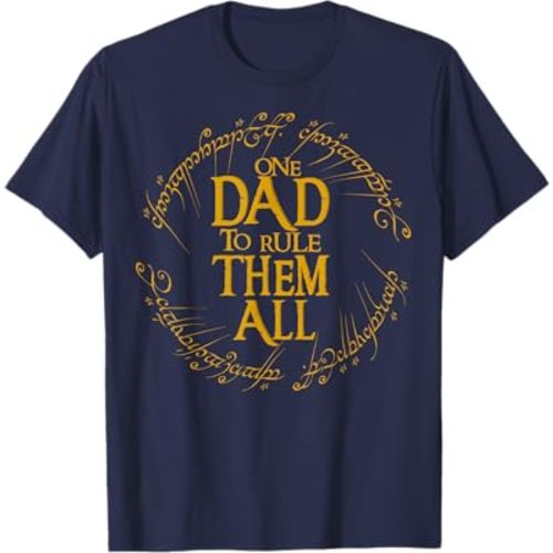 One Dad to Rule Them All Funny Fantasy Nerd Dad Graphic T-Shirt