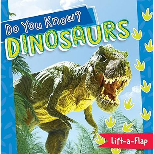Little Hippo Books Dinosaurs I Chunky Lift-the-Flap Board Book I Educational Children's Books | Best Kid's Books and Board Books Ages 3-4 & 4-5