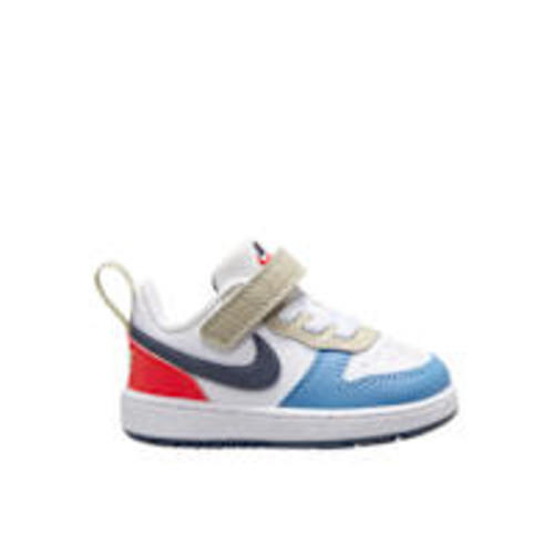 NIKE BOYS INFANT-TODDLER COURT BOROUGH LOW RECRAFT SNEAKER - WHITE