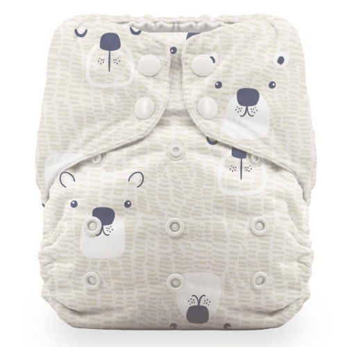 Best Rated All in One Cloth Diaper | Natural Cotton + Hemp | One Size