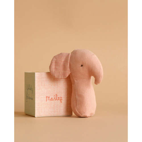 Maileg Lullaby Friend Rattles, Elephant - Rose– Odin Parker