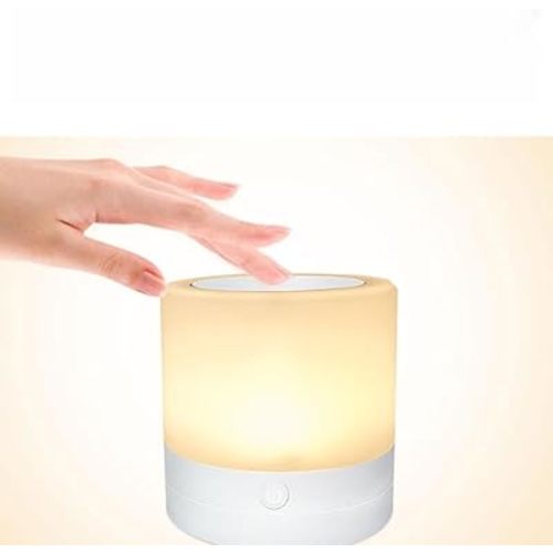 Night Light Rechargeble LEDs Table Bedside Nursing Lamp 7 Colors Light Adjustable