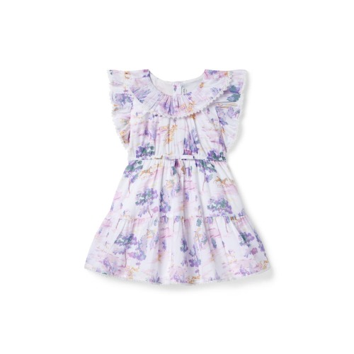 Countryside Toile Ruffle Dress