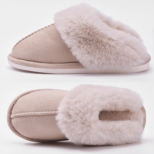 TRANSLINK House Slippers for Women Memory Foam Soft Fluffy Slippers Great for Indoor Outdoor