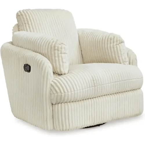 Tie-Breaker Contemporary Manual Press-Back Swivel Glider Rocker Recliner