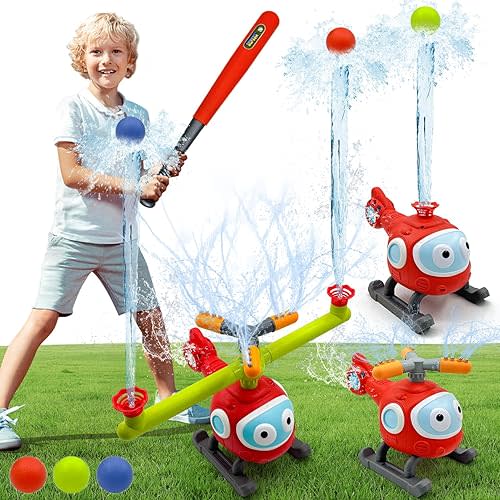 4 in 1 Water Sprinklers T Ball Set