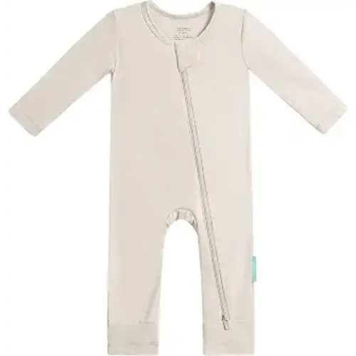 PurComfy Bamboo Viscose Baby Romper, Long Sleeve Pajmas for Boy Girl