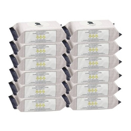 Noodle & Boo Sensitive Skin Ultimate Cleansing Cloths Newborn Baby Wipes, Crème Douce - 864ct