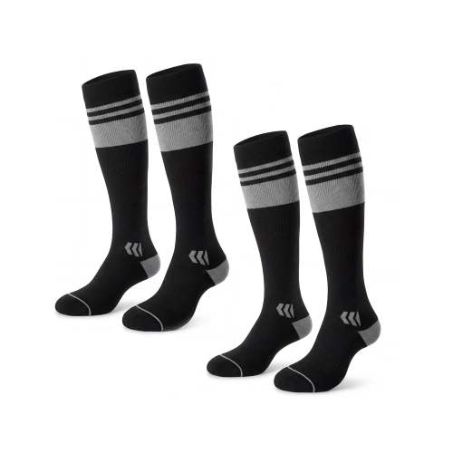Momcozy Wide Calf Compression Socks 20-30mmHg for Sports 2 Pairs
