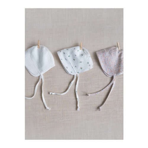 Organic Muslin Bonnet