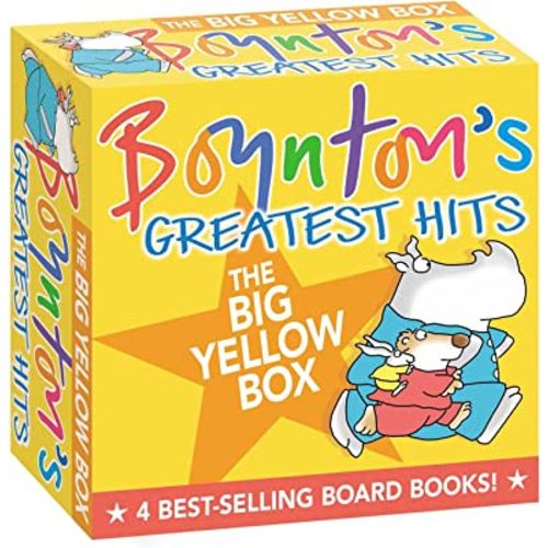 Boynton's Greatest Hits The Big Yellow Box (Boxed Set): The Going to Bed Book; Horns to Toes; Opposites; But Not the Hippopotamus
