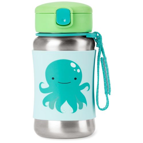 ZOO Stainless Steel Straw Bottle - Octopus - Skip Hop | Carter's