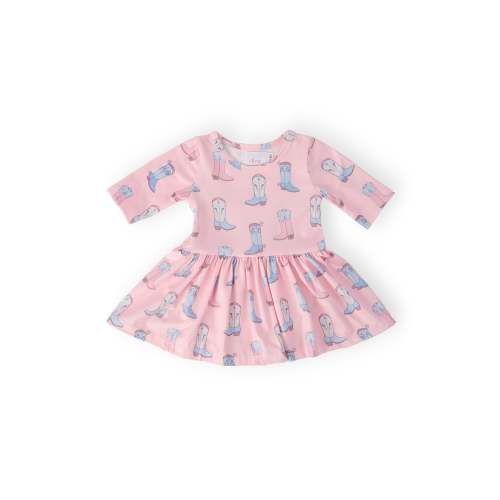 Ribbons & Rodeos 3/4 Sleeve Twirl Bodysuit