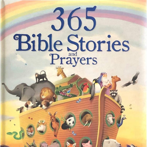 365 Bible Stories and Prayers Padded Treasury - Gift for Easter, Christmas, Communions, Baptism, Birthdays (Little Sunbeams)