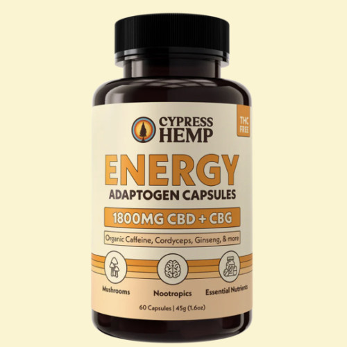 CBD Adaptogen Capsules – Cypress Hemp