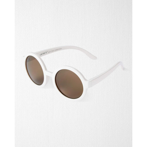 Girls Round Recycled Sunglasses - Little Planet | Carter's