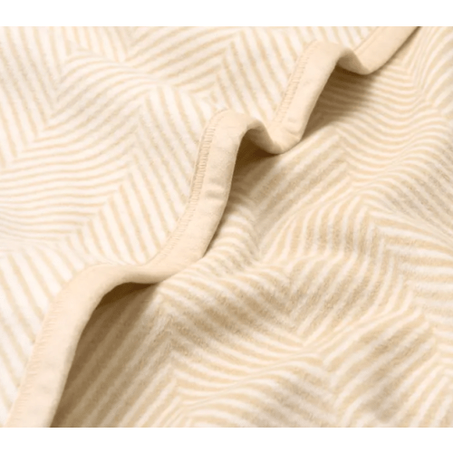 Chappywrap Herringbone Cream Mini Blanket