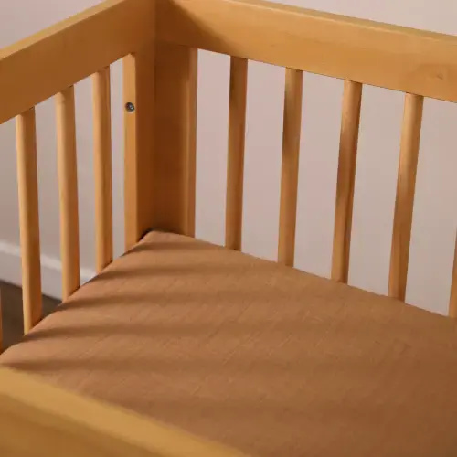 Babyletto Crib Sheet in GOTS Certified Organic Muslin Cotton