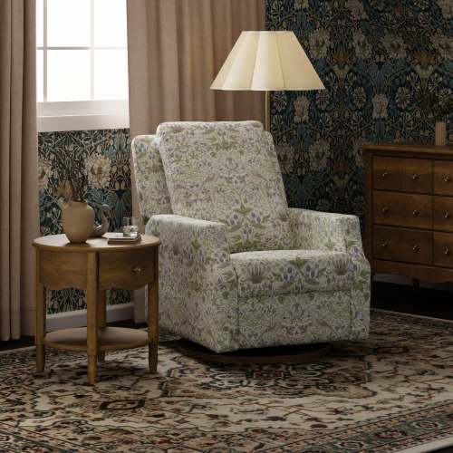 Namesake Morris & Co. x Namesake Crewe Recliner and Swivel Glider