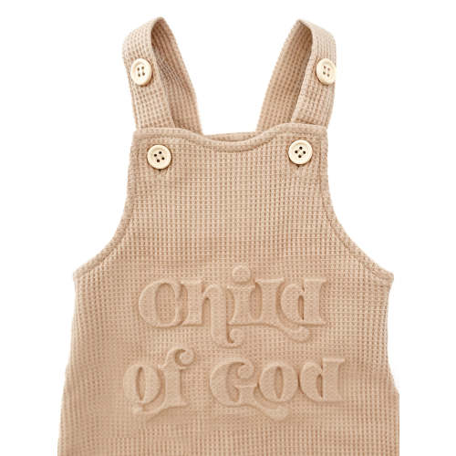 Child of God Waffle Overalls – OUR HOUSE ABOVE