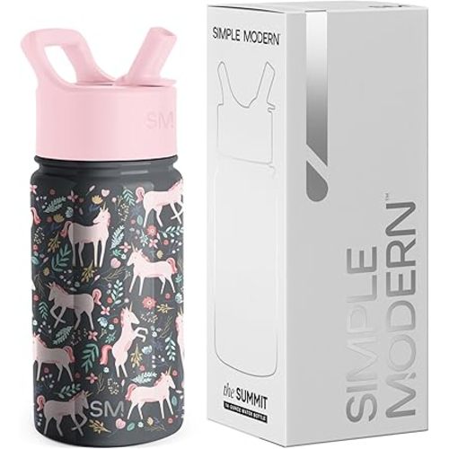 Simple Modern Kids Water Bottle & Toddler Cup | 14oz | Unicorn