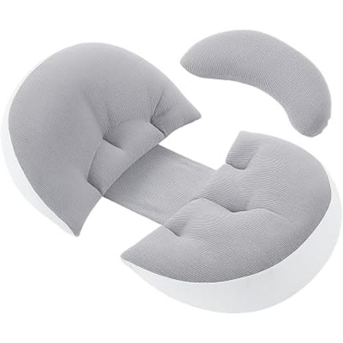 PandaEar Pregnancy Pillow Wedge for Sleeping, Maternity Body Support