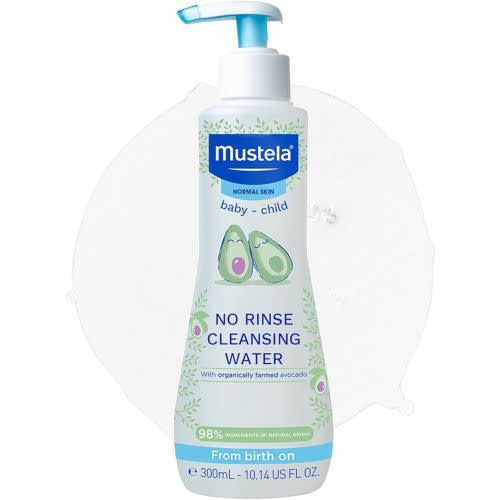 Mustela No rinsing with cleaning water 300 ml : Amazon.nl: Baby Products