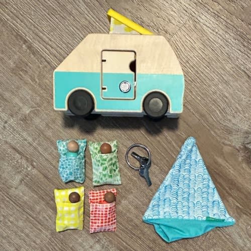 Lovevery Wooden Camper and Tent Set