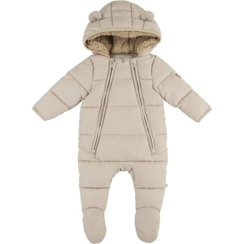 Huggies Unisex Baby Sherpa Lined Footed Snow Suit