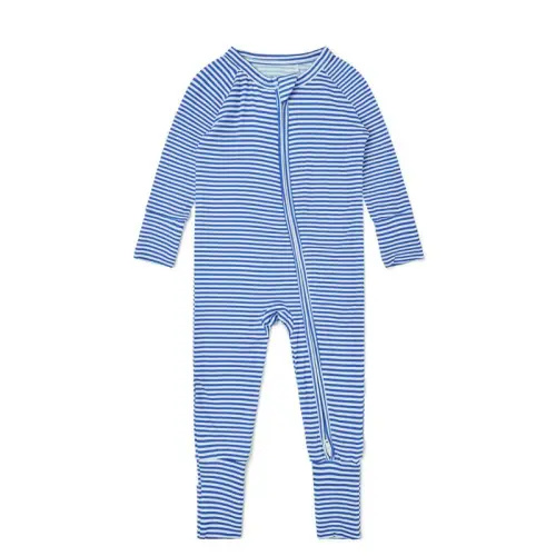 Cobalt Stripe Bamboo Sleeper