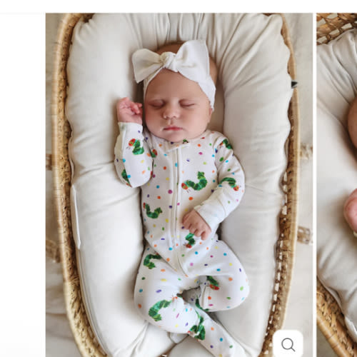 Caterpillar | Organic Zipper Footie – L'ovedbaby