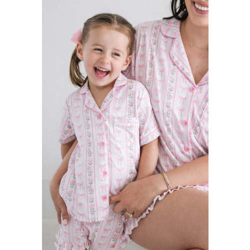 Girls' Two-Piece Short Lounge Sets | Caden Lane