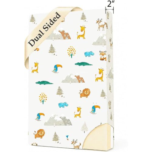 38x24 Baby Mattresses-Pack and Play Mattress,Pack N Play Mattresses,Playpen Mattress for Pack N Play,Pack and Play Mattress Pad;Use Excluded-Breathable Soft Memory Foam Firm Mattress,Ivory