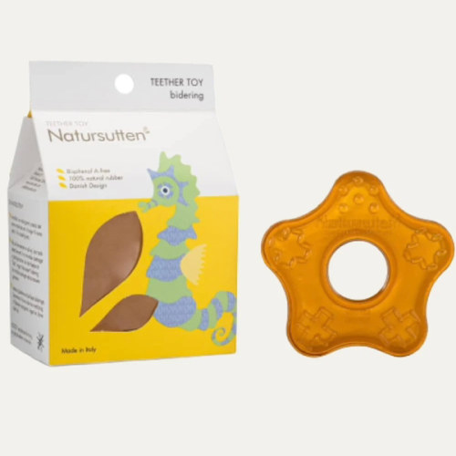 Natural Rubber Teether Toy – The Clean Bean Market