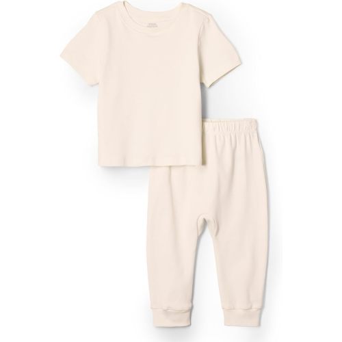 x Sofia Grainge Unisex Toddlers and Babies' Cotton Knit Short Sleeve Shirt & Pants Set