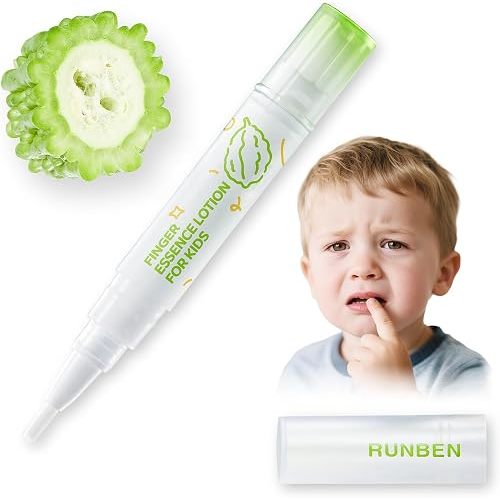RUNBEN Stop Biting Nails for Kids, Bitter Taste Nail Care Pen (0.14 oz)