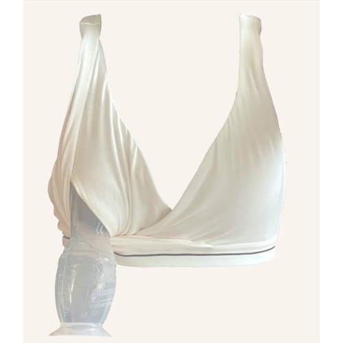 Soft Nursing & Pumping Sleep Bra - Ivory – MORROW+MINT