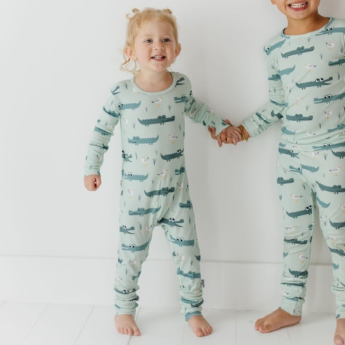 Later Gator Day to Night Romper Luxe Edition | Cotton Bamboo Blend
