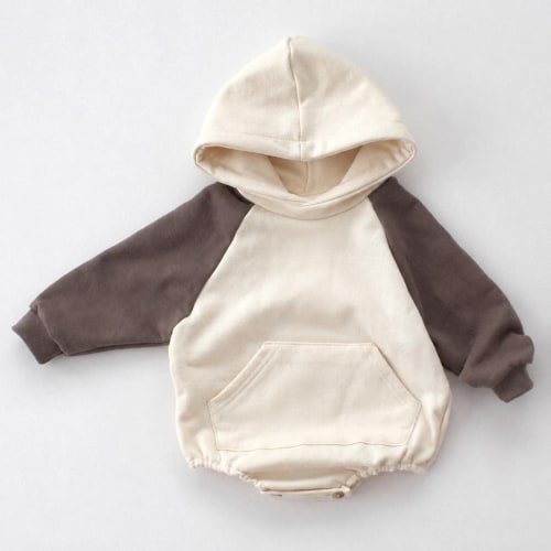 Color Block Hoodie Sweater